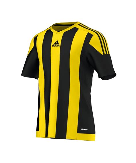 adidas striped 15 trikot gelb schwarz xl|adidas Striped 15 Trikot kurzarm Schwarz Gelb .